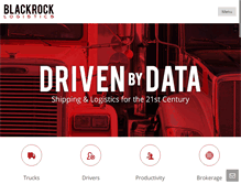 Tablet Screenshot of blackrock-logistics.net